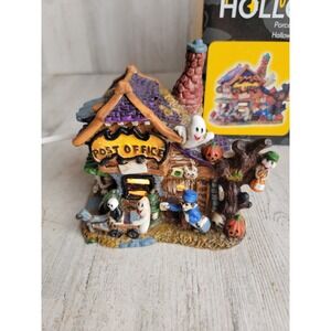 Halloween spooky hollow post office vintage Village accessory ghosts goblin